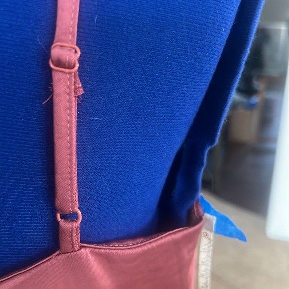 Pink satin maxi dress - Picture 6 of 7